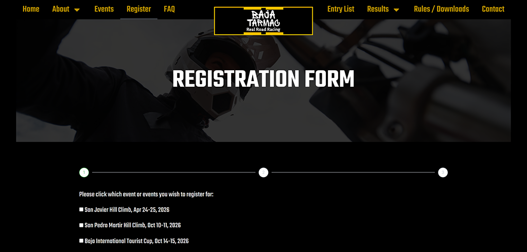 Baja Tarmac Racing screenshot 1